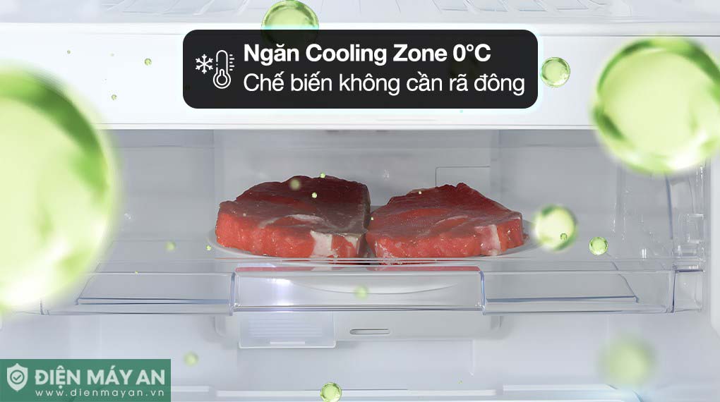 Tủ Lạnh Toshiba Inverter 194 Lít GR-RT252WE-PMV(52) - ngăn Cooling Zone 